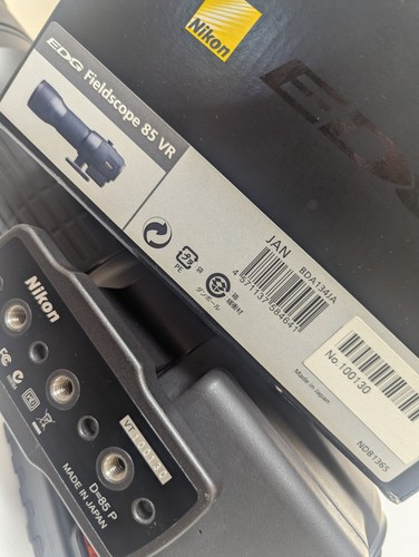 [Mint in Box] Nikon EDG 85 VR Fieldscope FEP-38W 38x Eyepiece From Japan 6263 - Picture 2 of 23