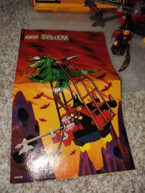 LEGO Castle: Witch's Windship (6037) Complete, With Box And Instructions.