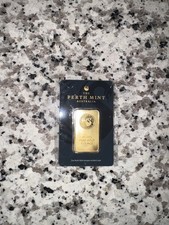 The Perth Mint 1 oz Gold Bar 99.99% Fine sealed in assay 4700.00 per troy oz