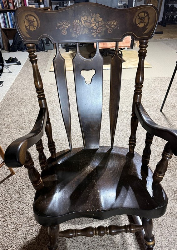 S Bent & Bros Rocking Chair - Vintage