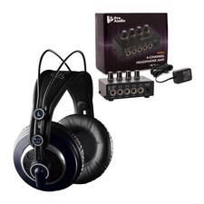 AKG K240 MKII Professional Studio Headphones with Headphone Amplifier