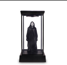 DEFECTIVE Ghostface Scream Movie Action Figure in Lighted Display Case B G3D