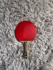 Table Tennis Racket, Backside Red YASAKA, Backside Black YASAKA