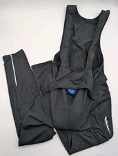 Baleaf Men's Cycling Thermal Warm Bib Tights Black Large