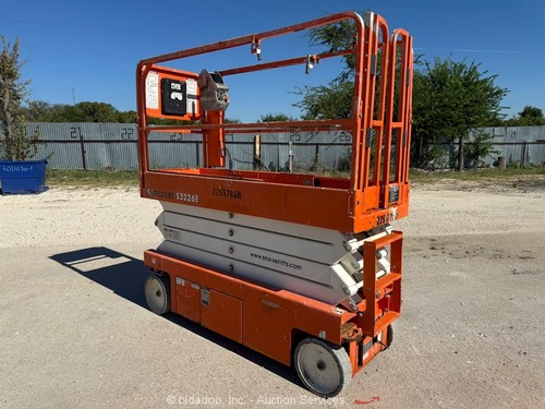 2018 Snorkel S3226E 26' Electric Scissor Lift Man Aerial Platform bidadoo - Picture 3 of 12