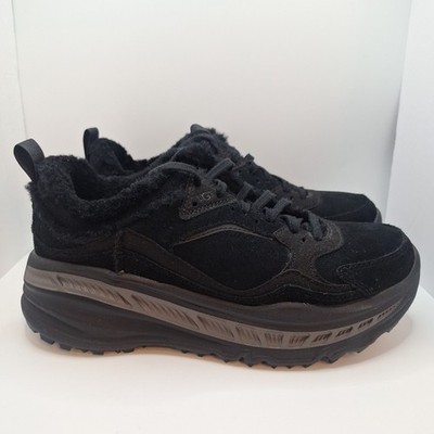 UGG RUGGED SPILL SEAM BLACK LEATHER SHOE MEN US 7.5/ EU 40.5/ UK 5.5 OUTDOOR