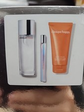 Clinique Perfectly Happy Fragrance Women's Gift Set - 3pc Perfume Lotion New