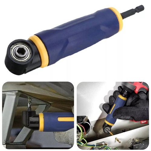 Blue Right Angle Extension Screwdrive 90 Degree Drill Attachment Tool