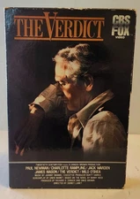 The Verdict (1982) BETAmax [NOT VHS] CBS Fox Side Load Drawer Box