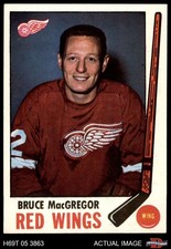 1969 Topps #63 Bruce MacGregor Red Wings 7.5 - NM+