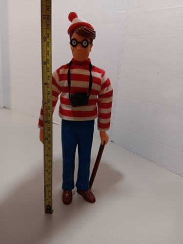 Vintage Where's Waldo 12" in Action Figure Doll 1990 Applause Camera Martin - Picture 8 of 10