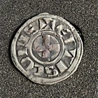 FEUDAL COIN: SPLENDID DENIER DE HERVE DE DONZY NEVERS