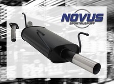 NOVUS Sportauspuff Gruppe N ESD 1x 60mm für Opel Astra G Caravan