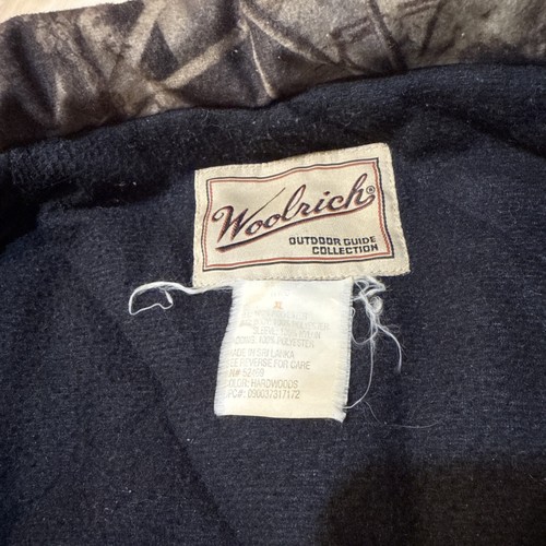 Vintage Woolrich Camo Realtree Hardwoods Insulated Lined Hunting Coat - Picture 4 of 5