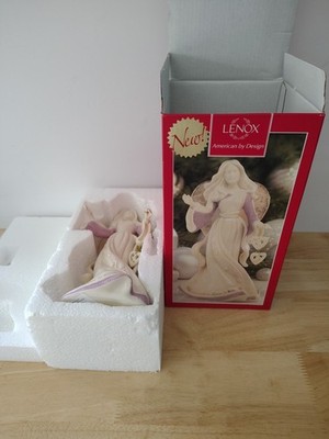 Lenox Gifts Of Grace Love Is Patient Love Is Kind Angel Figurine Corinthians NOB