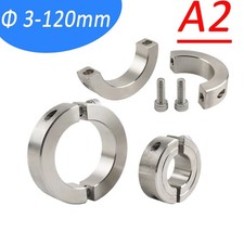 304 Stainless Steel Double Split Shaft Collar...