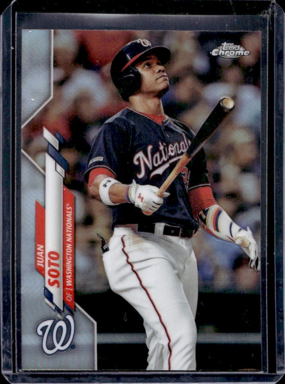 2020 Topps Chrome Juan Soto Refractor #12 Nationals