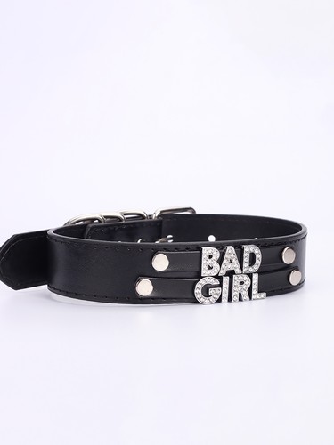 OWNED Chocker 30MM Choker Necklace BDSM Gift DIY Custom Collar Pu Leather N1 - Picture 14 of 25