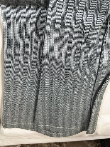Tuta Big Ben vintage uomo 38 corta a righe spina di pesce abbigliamento da lavoro made USA anni 80 - Foto 11 di 24