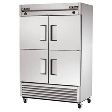 True T-49DT-4-HC 54" 2-Section Reach-In Refrigerator Freezer Combo w/ 4 Half ...