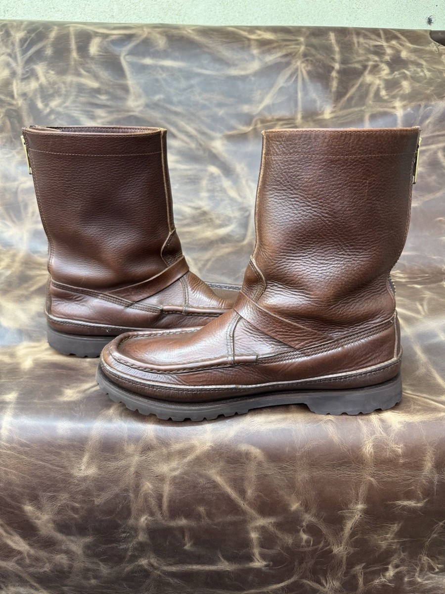Russell moccasins Zephyr boots 12D Double Vamp Boots New soles No