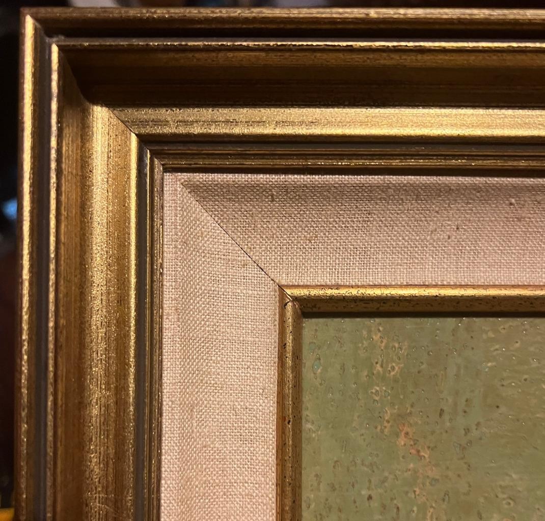 Chiu WENG Chinese Watercolor Painting Kitten Cat Landscape Portrait Framed Asian