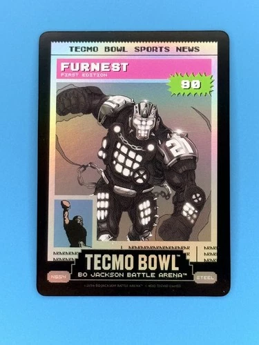2026 Bo Jackson Battle Arena Tecmo #N654 Furnest Steel Tecmo News