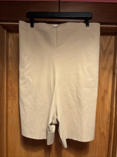 Cacique Ultra High Waist Thigh Shaper New 22/24 Beige Invisible Sculpt - Picture 3 of 4