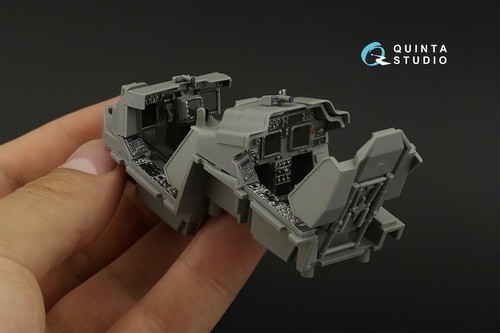 Quinta Studios 1/35 BOEING AH-64D/E APACHE 3D DECAL COLORED INTERIOR SET Meng - Picture 5 of 7