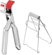 Hot Plate Gripper, Cooking Tongs Stainless Steel, anti Scalding Clip, Plate Grip