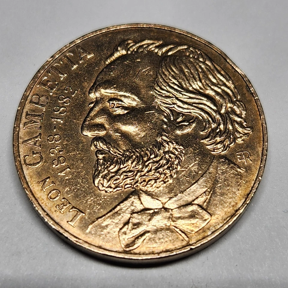10 francs 1982 GAMBETTA ( 125 @ 2026 ) - Photo 2/2