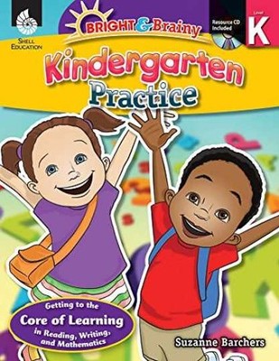 Bright & Brainy: Kindergarten - Paperback, by Suzanne I. Barchers - Very Good l