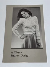 Phoebe's Filigree Sweater P Straker 872 Knitting Pattern