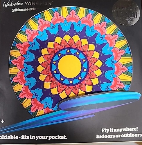 Waboba Wingman Wave Bussola Morbida Silicone Disco Volante Gioco Divertente Esterno Regalo - Foto 4 di 4