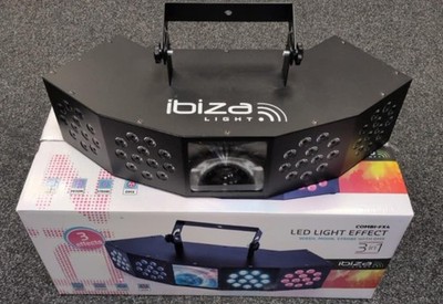 Ibiza Light COMBI-FX4 3-in-1 Wash Moon Strobe DJ Lichteffekt DMX Beleuchtung