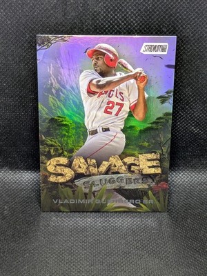 2025 Topps Stadium Club Savage Sluggers SS-16 Vladimir Guerrero Sr