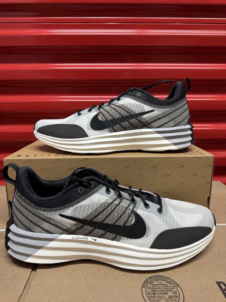 Men's Size 12- Nike Lunar Roam Light Summit White Black DV2440-102