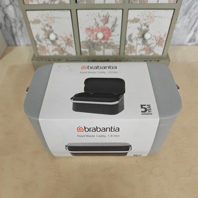 Brabantia Lebensmittelabfälle Küche Kompost Caddy | Mittelgrau. Brandneu