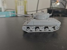 3D printed 1/72/48/87 US M4A2 76 W Sherman Tank model kit unpainted
