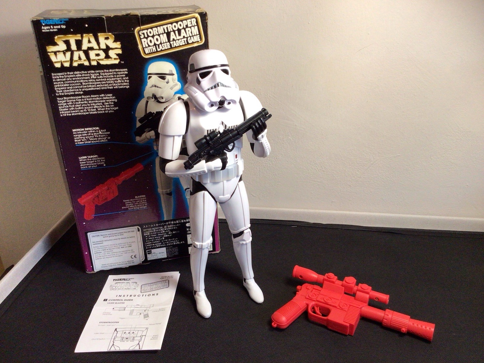 Star Wars Stormtrooper Figure Talking Room Alarm