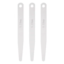 3pcs Metric Thickness Feeler Gauge 0.23mm Single Blade Oval Feeler Gauges