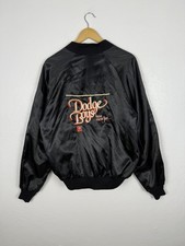 VINTAGE DODGE Boys Have More Fun Satin Jacket...