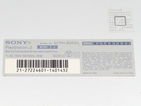 Sony PS2 Slim SCPH-70000-90000 NTSC-J Console Tested Works w/ Games Controller