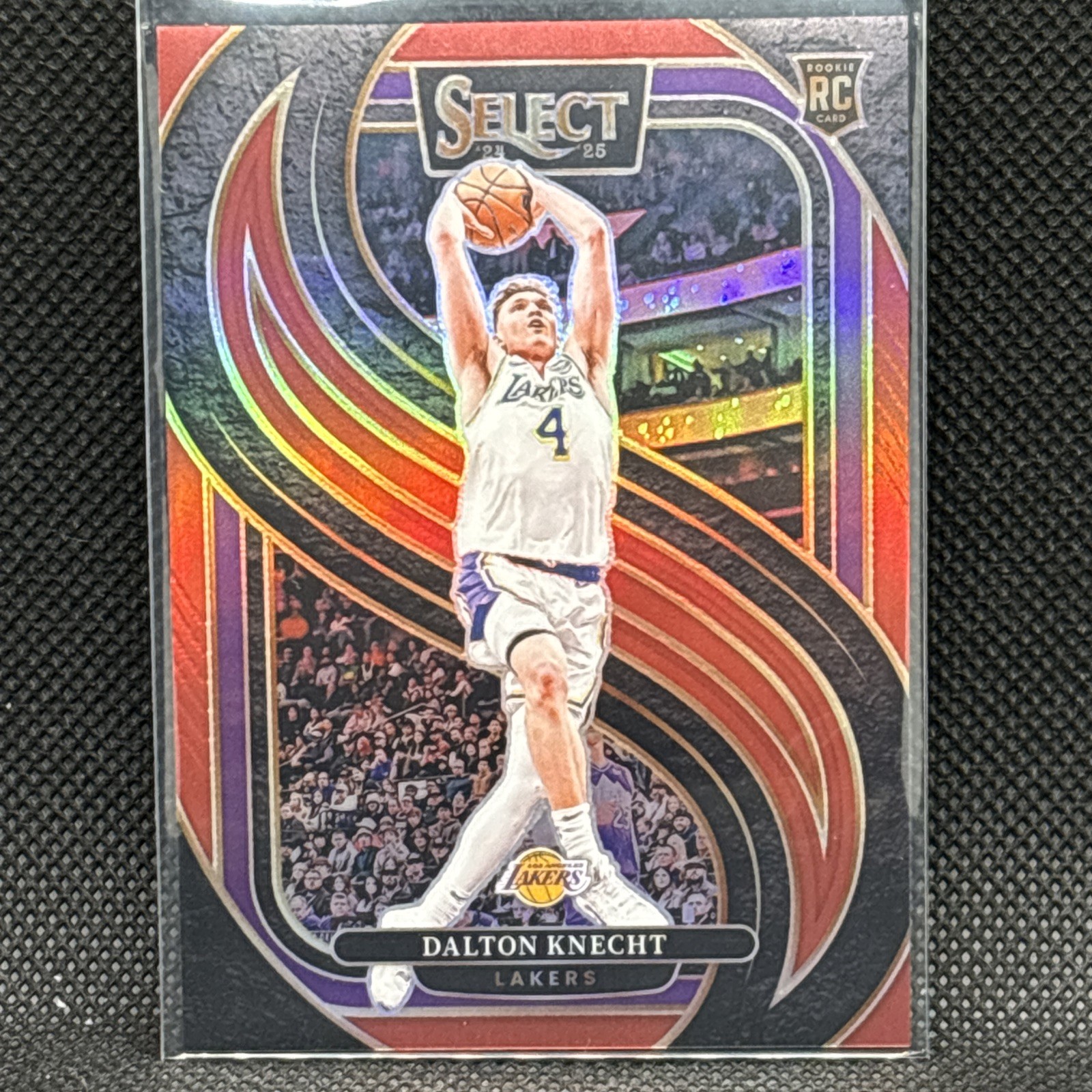2024-25 Panini Select - Premier Level Dalton Knecht #186 Red Prizm /199 (RC)