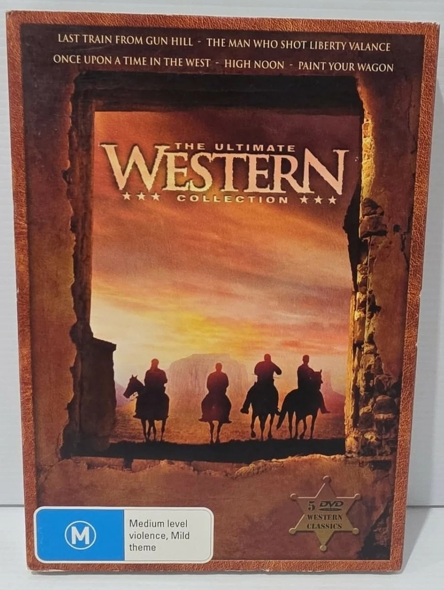 THE ULTIMATE WESTERN COLLECTION - 5 DVDs