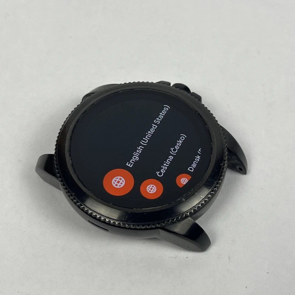 Reloj inteligente Fossil - Gen 5e 44 mm silicona - negro - DW11F2 *FUNCIONA* Foto 3 de 4