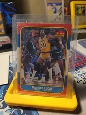 1986 Fleer Maurice Lucas #66