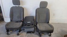 2012-2024 Ram 2500-3500 Pair of Front Seats w/Center Console/Jump Seat, Cloth