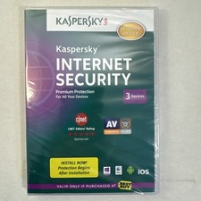Kaspers Internet Security Premium Protection 3 Devices Sealed Windows MAC iOS