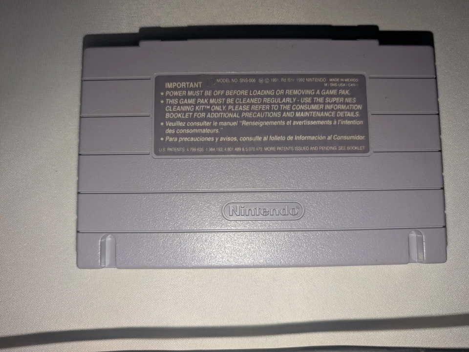 Earthbound SNES W/ Player's Guide Authentic - Original Owner - Tested & Working - Image 3 of 4